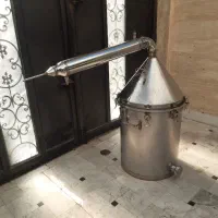 گلابگیر ۱۸۰ لیتری تمام استیل ژاپنی|ظروف پخت‌وپز|قم, زنبیل آباد|دیوار