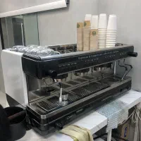 دستگاه اسپرسو سه گروپ تازه سرویس