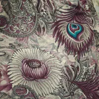 چادر رنگی مجلسی