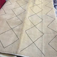 گبه دستبافت طرح مراکشی