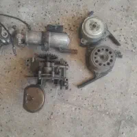 دو عدد موتور فن ۴۰۵ با ی پمپ روغن