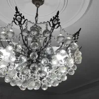 لوستر برنز (پذیرایی و اتاق خواب)