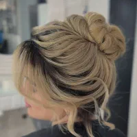 شنیون رایگان شیک و سالنی