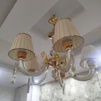 لوستر کریستالی تمیز