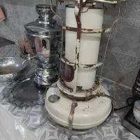 سماور  و چراغ نفتی