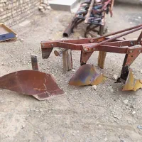گاو آهن .خرمن کوب تیر آهن