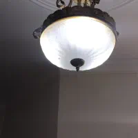 دو عدد لوستر|لوستر و چراغ آویز|کرج, ساماندهی|دیوار