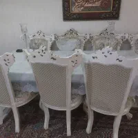 میز و صندلی نهار خوری سلطنتی|میز و صندلی غذاخوری|سراوان, |دیوار