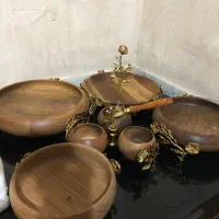 سرویس پذیرایی چوبی اصل وسرویس پذیرایی چینی|ظروف سرو و پذیرایی|مرودشت, علی‌آباد‎|دیوار