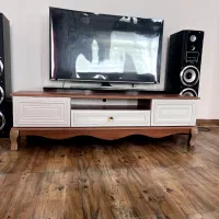 آیینه کنسول و میز تی وی|بوفه، ویترین، کنسول|شهر بابک, |دیوار