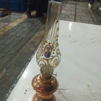 چراغ نفتی مسی قدیمی