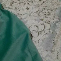 دکور های پرده نو مخمل ترک یک جفت