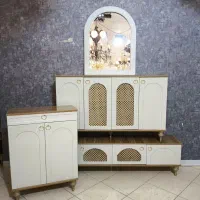(تولید کننده)ست ایینه کنسول ومیز tv و جاکفشی|بوفه، ویترین، کنسول|اهواز, کمپلو جنوبی|دیوار