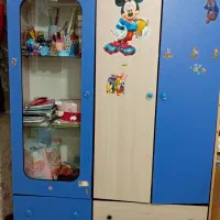 کمد لباس وکتابخانه|اسباب و اثاث بچه|کرمانشاه, |دیوار