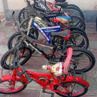 ۷ عدد دوچرخه از سایز ۱۶ تا ۲۶