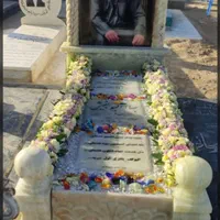 سنگ مزار سنگ قبر سفید مشکی سنگ مرمرسبز مقبره نانو|خدمات پیشه و مهارت|اصفهان, گورت|دیوار