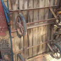 چرخ دستی گاری چهار چرخ