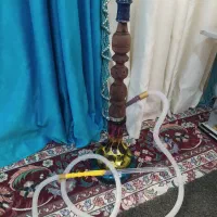 قلیان تنه چوبی