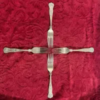 ۵ عدد چنگال آنتیک