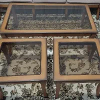 میز عسلی تمام چوب