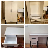 میز تحریر و کمد