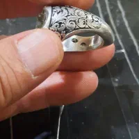 انگشتر موزنایت قلم کاری استاد الماسی|جواهرات|ارومیه, |دیوار