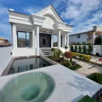 ویلا ۳۰۰متری با استخر با روف /جنگلی خط یک جنگل