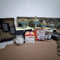 قهوه جوش و تخم مرغ پز و دکوری ویترین وجا شمعی|سماور، چای‌ساز، قهوه‌ساز|ساوه, |دیوار