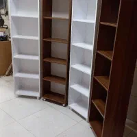 کتابخانه ۴ و ۵ طبقه / درصد ماه تولد و دانش آموز|کتابخانه، شلف، قفسههای دیواری|فردیس, قریشی|دیوار