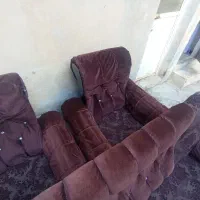 مبل 5نفره 2عدد تک نفر|مبلمان خانگی و میز عسلی|بانه, |دیوار