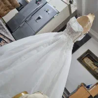 لباس عروس (تن خور اول) سایز ۳۸ تا ۴۲