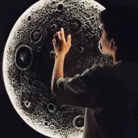 تابلو ماه1متری