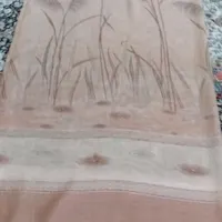 پرده حریر ودکور حریر طرح دار شاین پانچ نونونو