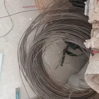 سیم 4 قالبندی حدود 8کیلو سالم .سنگ پله 20متر