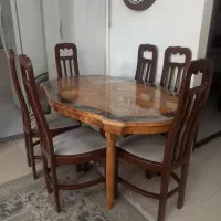 میز  و صندلی غذا خوری شش نفره