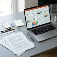 انجام خدمات ویراستاری متون و ساخت انواع پاورپوینت