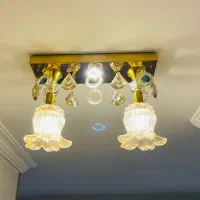 لوستر کریستالی|لوستر و چراغ آویز|تبریز, |دیوار