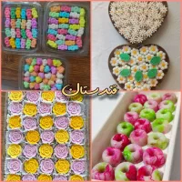 قند تزئینی و نبات طعم دار