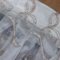 پرده حریر با والان وکنار پرده مخمل|پرده، رانر، رومیزی|بندر انزلی, سید آسیه|دیوار