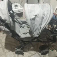 سه چرخه کودک و کالسکه کودک دوقلو