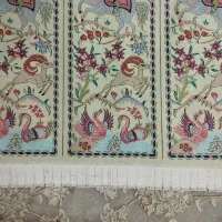 فرش ابریشم 60/90|فرش|قره پشتلو, |دیوار