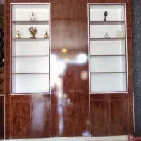 دکور ام دی اف|کتابخانه، شلف، قفسه‌های دیواری|لردگان, |دیوار