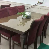 میز صندلی چوبی