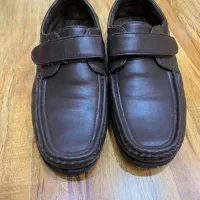 کفش چرم پسرانه دخترانه سایز۳۷