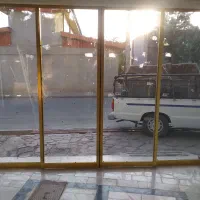 درب اتوماتیک. شیشه سکوریت. کرکره