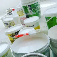 نقاشی ساختمان رنگ پلاستیک،رنگ روغنی، رنگ‌آکرلیک