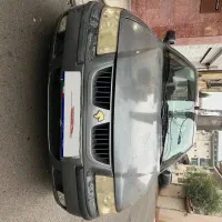 ماشین سمند رنگ خاکستری