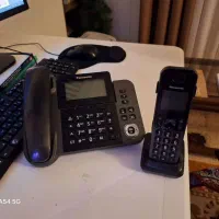 گوشی تلفن پاناسونیک با دوگوشی