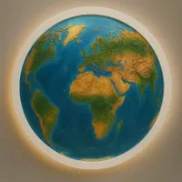 تابلو کره زمین|تابلو، نقاشی، عکس|ارومیه, |دیوار