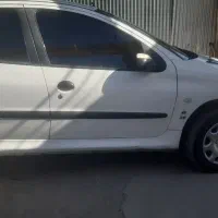 پژو ۲۰۶ سفید ۸۹ تیپ ۲|خودرو سواری و وانت|مرودشت, ژیان|دیوار